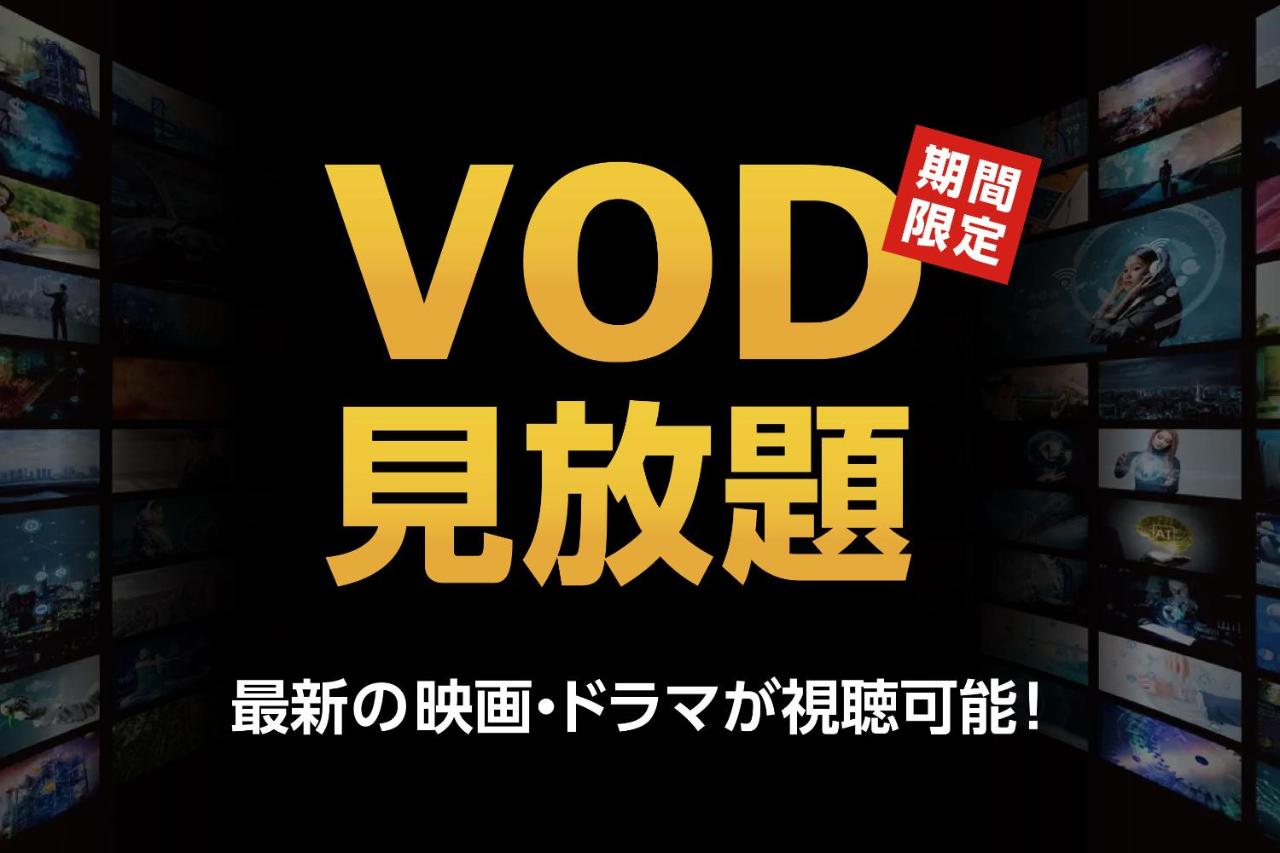 VOD見放題のイメージ